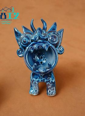 云南大理巍山非遗瓦猫伴手礼摆件