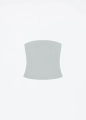 Mist Gray Blue Tube Top