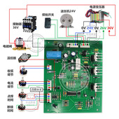 气保焊主控线路板 NBC抽头式 焊王款 二氧化碳焊机控制线路板