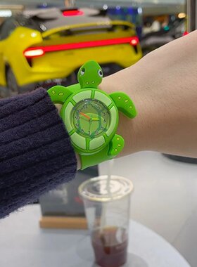 绿水龟儿童玩具手表创意恶搞礼物
