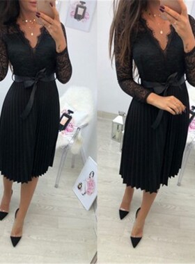 women dresses 2019 summer fashion lace ladies skirt 女连衣裙