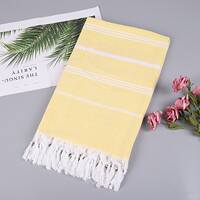turkish towels Turkish double-headed pure cotton beach towel cotton beach towel thumbnail 4