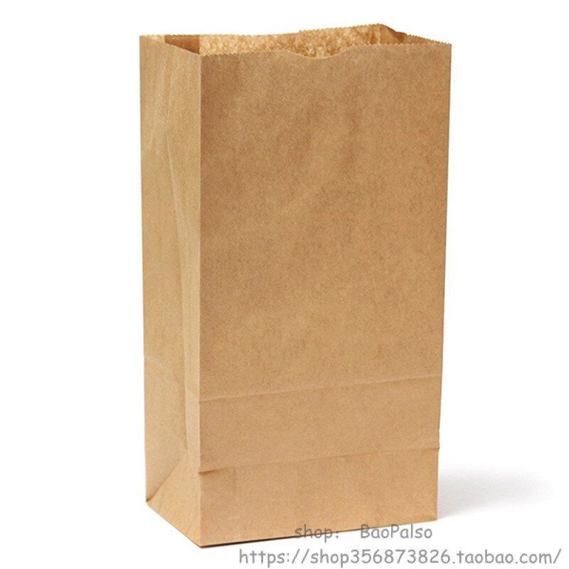 100pcs/lot brown kraft paper bags recyclable gift jewelry