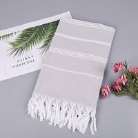turkish towels Turkish double-headed pure cotton beach towel cotton beach towel thumbnail 6