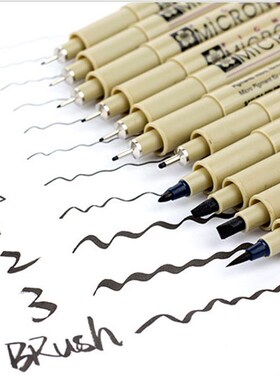 Sakura Pigma Micron Fine Line Pen 005 01 02 03 04 05 0810 BR