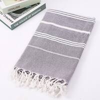 turkish towels Turkish double-headed pure cotton beach towel cotton beach towel thumbnail 5