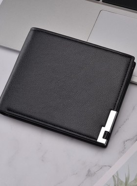 Men Short Wallet Genuine leather Man Purse Wallets Card bag