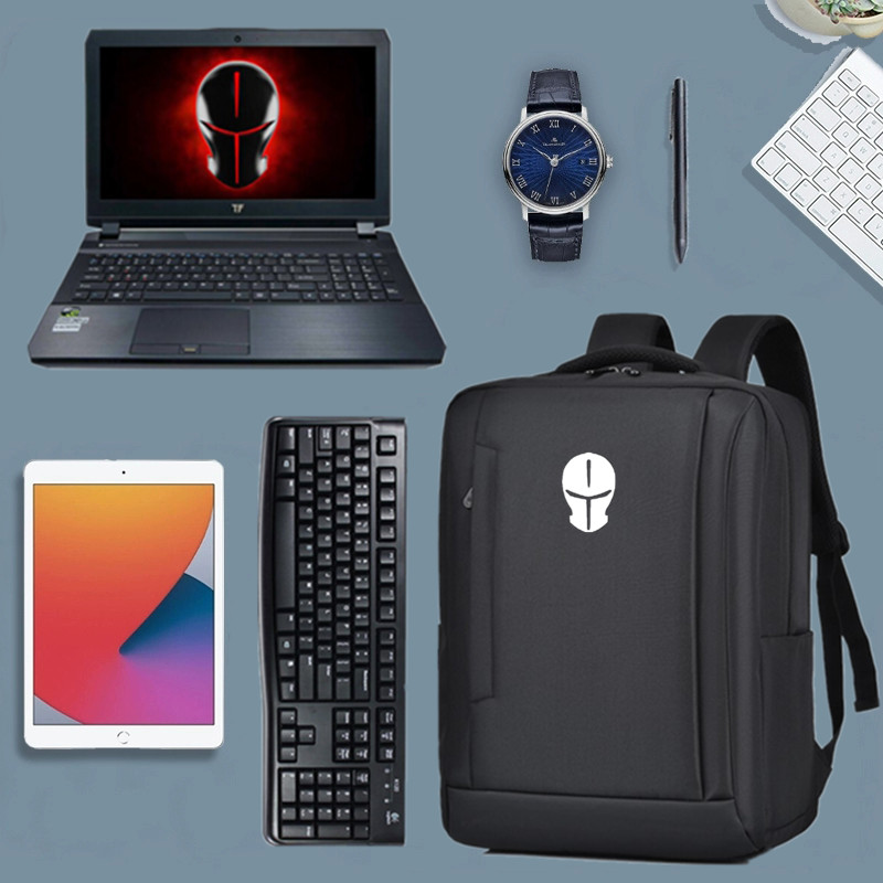 森雨轩双肩牛津布简约防水电脑包