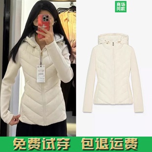 女装 新品 立领修身 拼接棉服夹克外套轻薄棉衣 712 8073331 秋季
