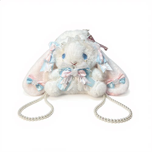 【熊屿兔】Lolita星璃梦兔包手作洛丽塔垂耳兔双肩包性价比超高