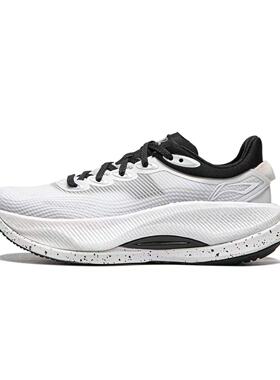 李宁 越影4PRO 跑鞋 稳定支撑回弹缓震轻便 女款/标准黑/白色