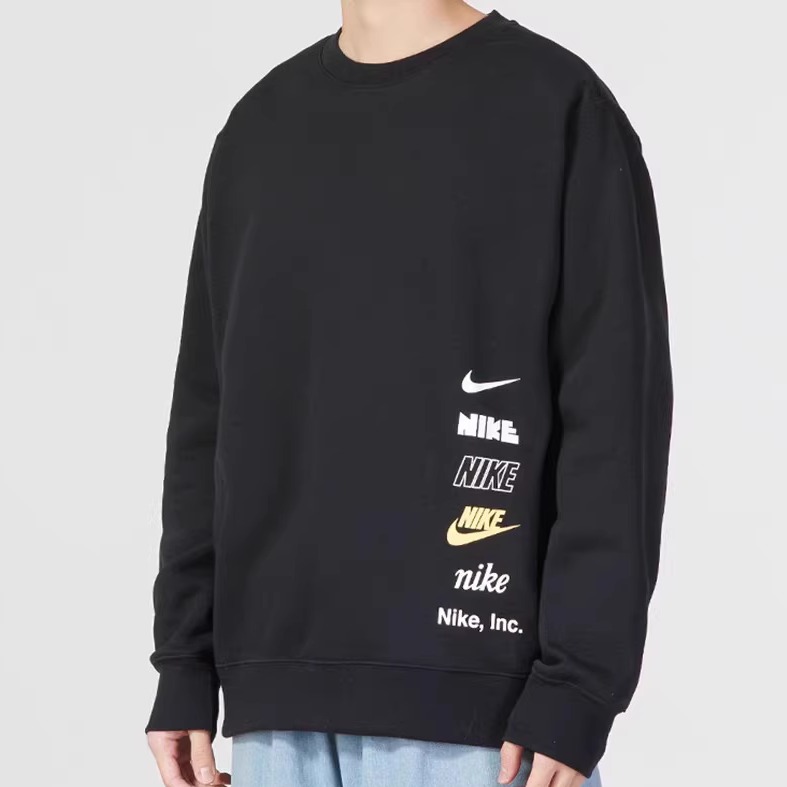 NIKE耐克男装圆领卫衣 宽松舒适运动服休闲套头衫 DX0782