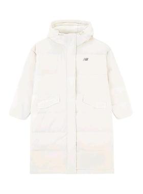 New Balance 保暖运动连帽长款羽绒服 女装 AWJ33333-CIC