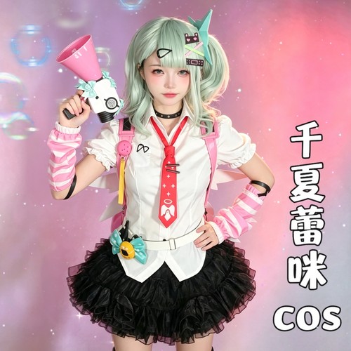 绝区零cos服千夏蕾咪cosplay套装妄想天使联名小学生周边假发背包