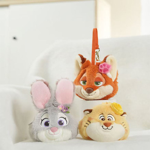 疯狂动物城二联名零钱包朱迪包包兔子警官收纳包尼克狐周边小学生