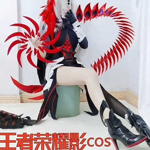王者荣耀cos衣服影cosplay套装女英雄假发鞋子小学生儿童周边联名