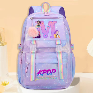 KPOP猎魔女团周边书包米拉佐伊鲁米联名双肩包小学生痛包儿童背包