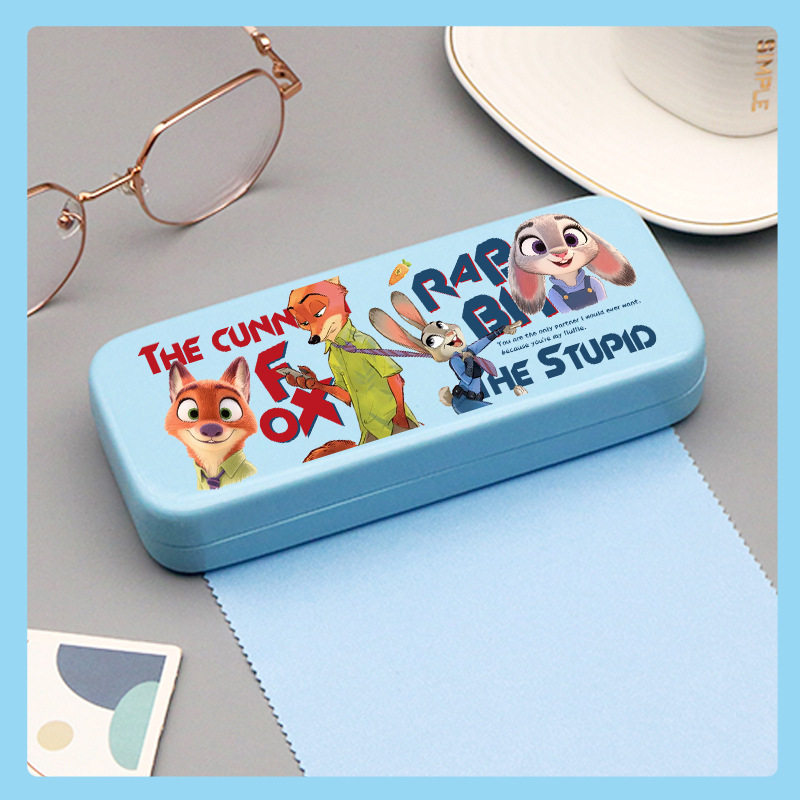 疯狂动物城二周边磁吸眼镜盒尼克狐联名眼镜盒朱迪兔学生礼物儿童,收纳整理,眼镜收纳盒,淘宝优惠券,粉丝福利购,淘宝优惠卷