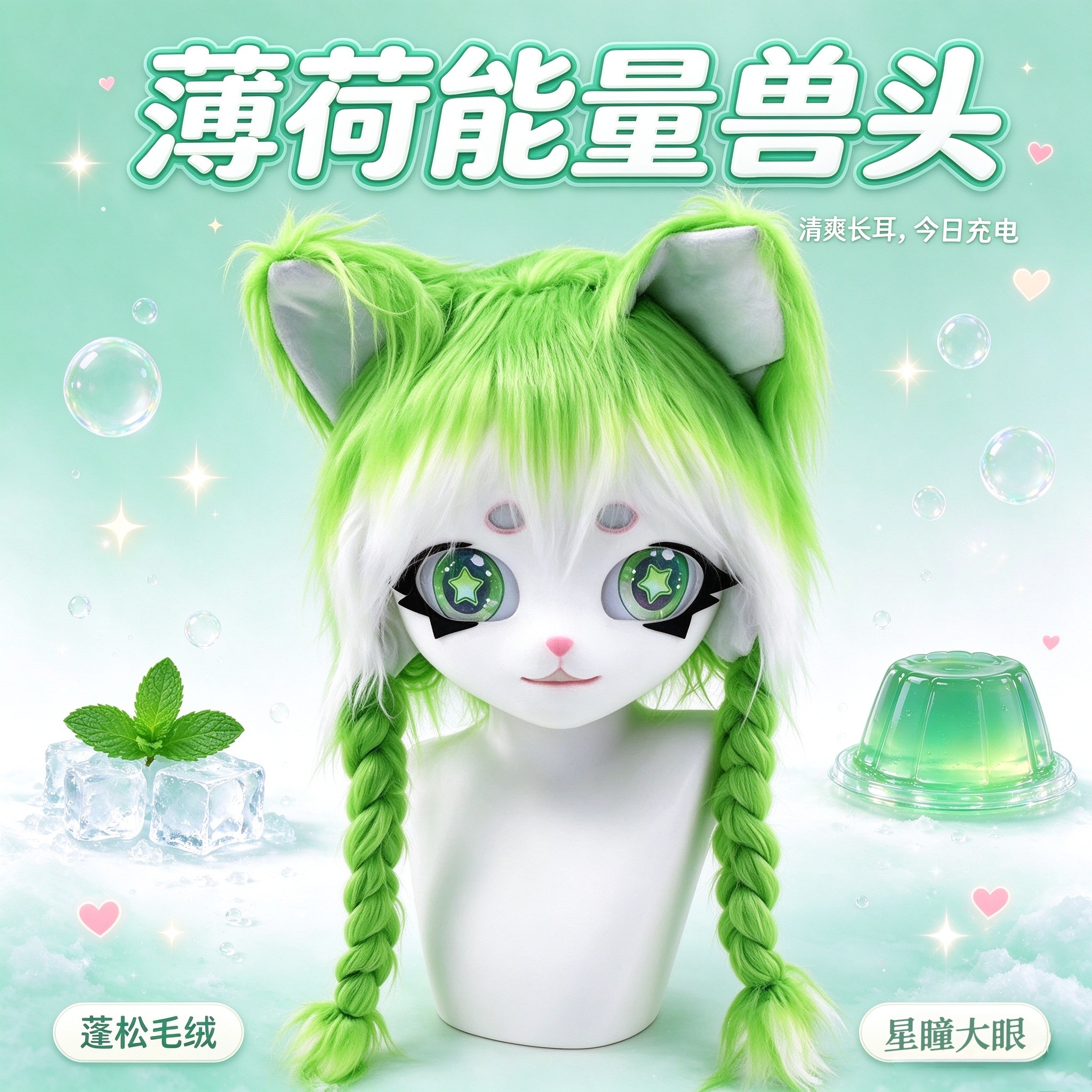 福瑞兽装兽头全套头套爪子cos全装脚爪紧身衣尾巴衣服小孩子袜鞋