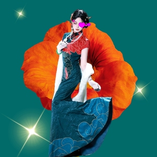 第五人格cos服红蝶十三娘cosplay套装儿童女角色道具扇子真理之下