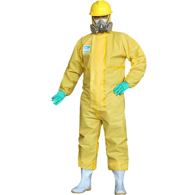 化学防护服连体全身实验室防尘服