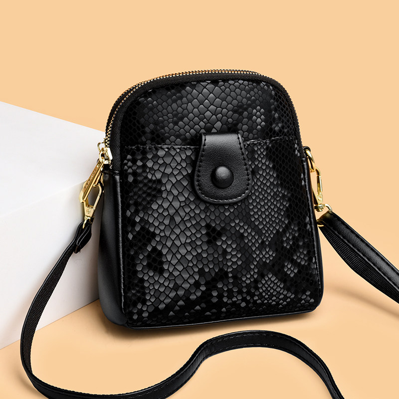 正品高级感手机小包女2026新款压花时尚百搭手拿包中年妈妈手拎包