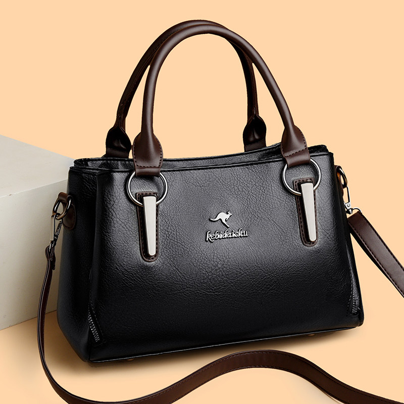 骞诺贝儿真皮质感女包2025新款小方包单肩斜挎手提包大容量时尚