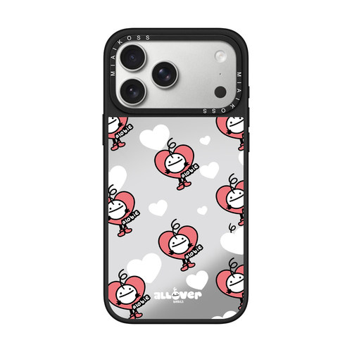 MIAIKOSS联名AnsonLo卢瀚霆同款ALLOVER BABIES可爱爱心小人15适用iPhone17Promax苹果16手机壳14防摔套13女