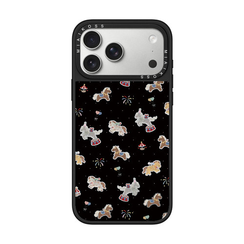 MIAIKOSS/妙吻新年红马年礼花小木马适用iPhone17Promax苹果16手机壳15潮牌14防摔套13个性12女11艺术磁吸