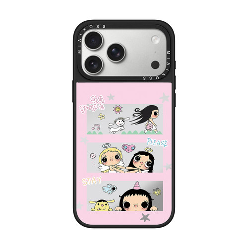 MIAIKOSS/妙吻联名小玉yuy粉底相框小玉-适用iPhone18Promax苹果17手机壳潮牌14防摔套13个性12女15/16磁吸