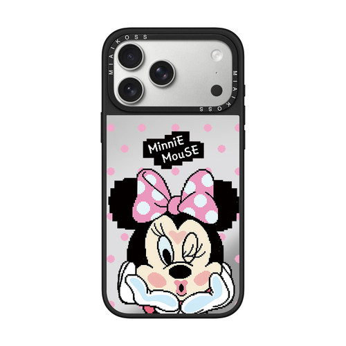 MIAIKOSS/妙吻联名红蝴蝶结米妮托脸示爱飞吻适用iPhone17Promax苹果16手机壳15潮牌14防摔套13个性12女磁吸