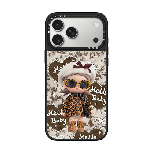 联名豹纹皮包嘎子姐百变适用iPhone17Promax苹果16手机壳15潮牌14防摔套13个性12女11艺术家磁吸精致卡通可爱