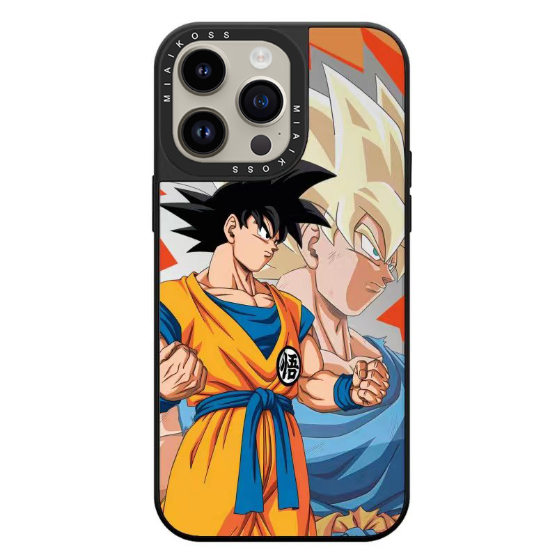 CASE联名七龙珠赛亚人孙悟空卡卡罗特适用iPhone15Promax苹果17手机壳潮牌14防摔套13个性12女16动漫磁吸新款