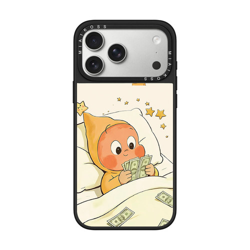 MIAIKOSS/妙吻联名星星人数钱发财适用iPhone17Promax苹果16手机壳15潮牌14防摔套13个性12女11艺术家磁吸版
