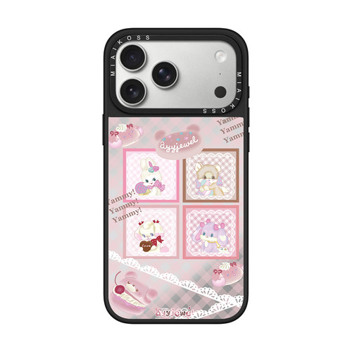 MIAIKOSS/妙吻联名可爱相框兔兔 适用iPhone17Promax苹果16手机壳15潮牌14防摔套13个性12女18艺术家磁吸版