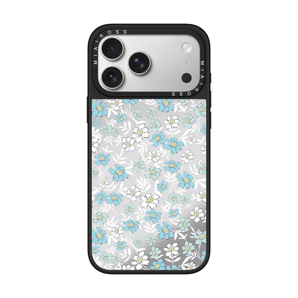MIAIKOSS/妙吻联名青雾漫花/天青水仙适用iPhone17Promax苹果16手机壳15潮牌14防摔套13个性12女18艺术磁吸版图片