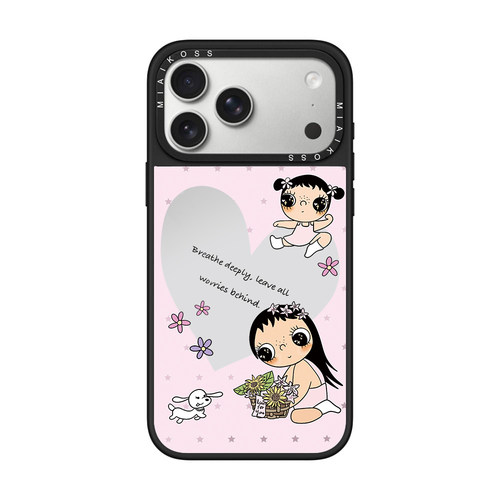 MIAIKOSS/妙吻联名小玉yuy爱心语录适用iPhone17Promax苹果16手机壳15潮牌14防摔套13个性12女11艺术家磁吸版