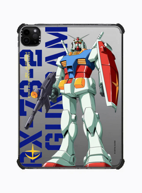 联名高达机甲战士ZEON阵型适用苹果iPad Pro11寸平板电脑mini7/6保护套ipad10/11代防摔壳13/12.9mini创意