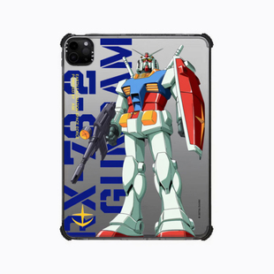 联名高达机甲战士ZEON阵型适用苹果iPad Pro11寸平板电脑mini7/6保护套ipad10/11代防摔壳13/12.9mini创意