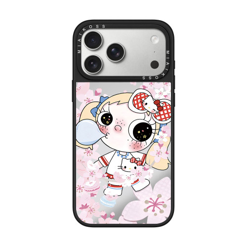 MIAIKOSS/妙吻联名鲜花小玉YUY泡泡适用iPhone17Promax苹果16手机壳15潮牌14防摔套13个性12女18艺术家磁吸版