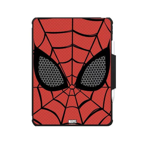 翻盖旋转折叠支架蜘蛛侠眼睛适用苹果iPad Pro11寸平板mini7/6保护套ipad10/11代防摔壳卡通air5/6/7/8卡通