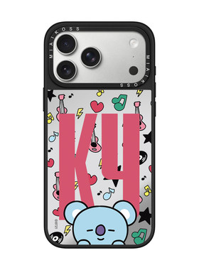 MIAIKOSS/妙吻联名男团BT21卡通公仔BTS人物字母适用iPhone17Promax苹果16手机壳15潮牌14防摔套13个性12女11