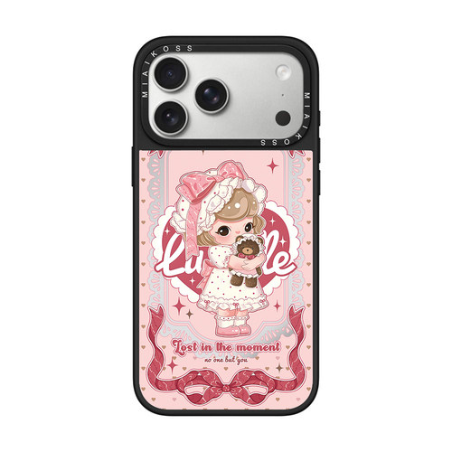 MIAIKOSS/妙吻联名洛丽塔少女萌宠插画适用iPhone17Promax苹果16手机壳15潮牌14防摔套13个性12女11磁吸版