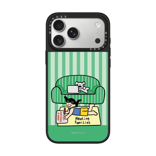 MIAIKOSS/妙吻联名新款多巴胺女孩狗狗沙发适用iPhone17Promax苹果16手机壳15潮牌14防摔套13个性12女磁吸版