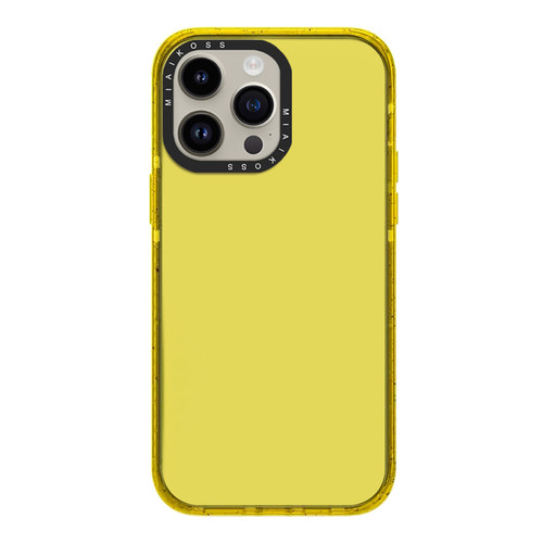 MIAIKOSS/妙吻简约基础纯色彩色透明亚克力适用iPhone15Promax苹果手机壳潮牌14防摔套13个性12女16艺术家