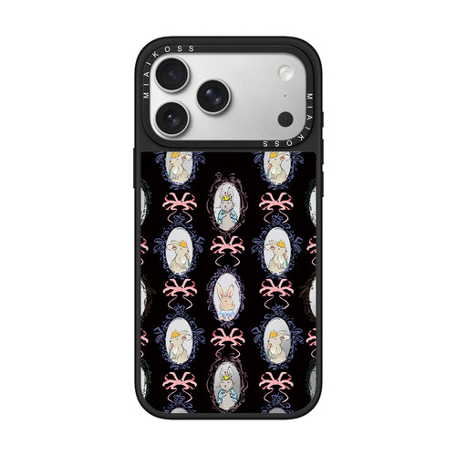 镜面满印梦兔仙踪适用iPhone17Promax苹果16手机壳15潮牌14防摔套13个性12女11创意磁吸版MagSafe精致卡通