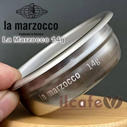 意莲-意大利La MARZOCCO辣妈半自动咖啡机原厂VST双份镭射粉碗14g
