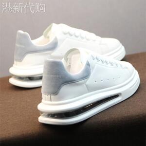 正品同款高端轻奢小白鞋男厚底情侣内增高运动休闲百搭软底气垫鞋