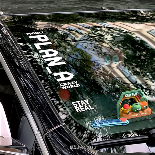 PROJ.PLAN A汽车贴纸前后挡玻璃侧窗引擎盖装饰贴个性运动车贴潮