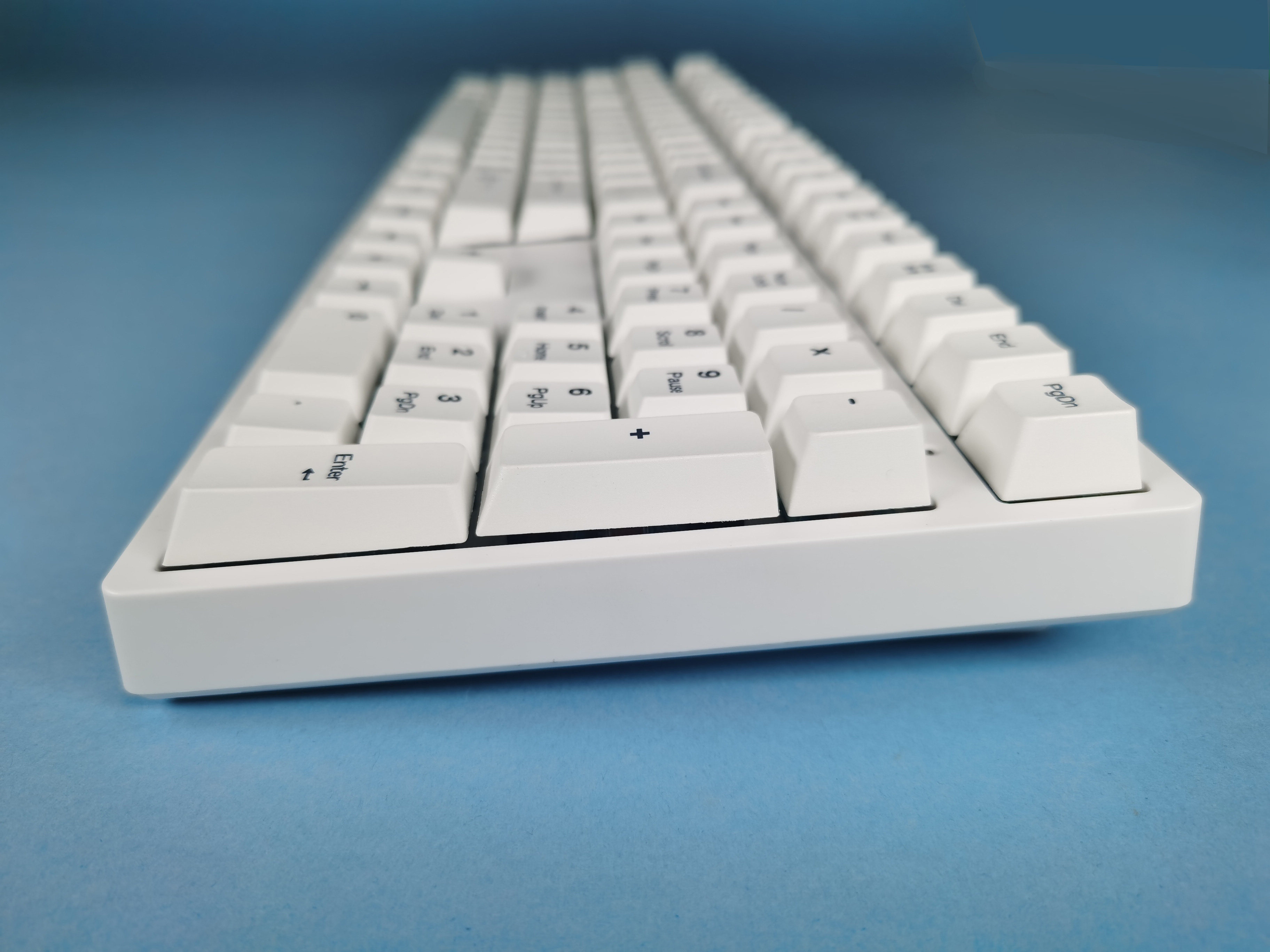 DNDKB MECHANICAL KEYBOARD SUBLIMATION PBT KEYCAP MDA DSA XDA ORIGINAL MINIMALIST WHITE KEYCAP